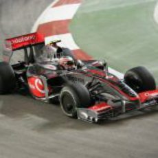 Kovalainen en la pista