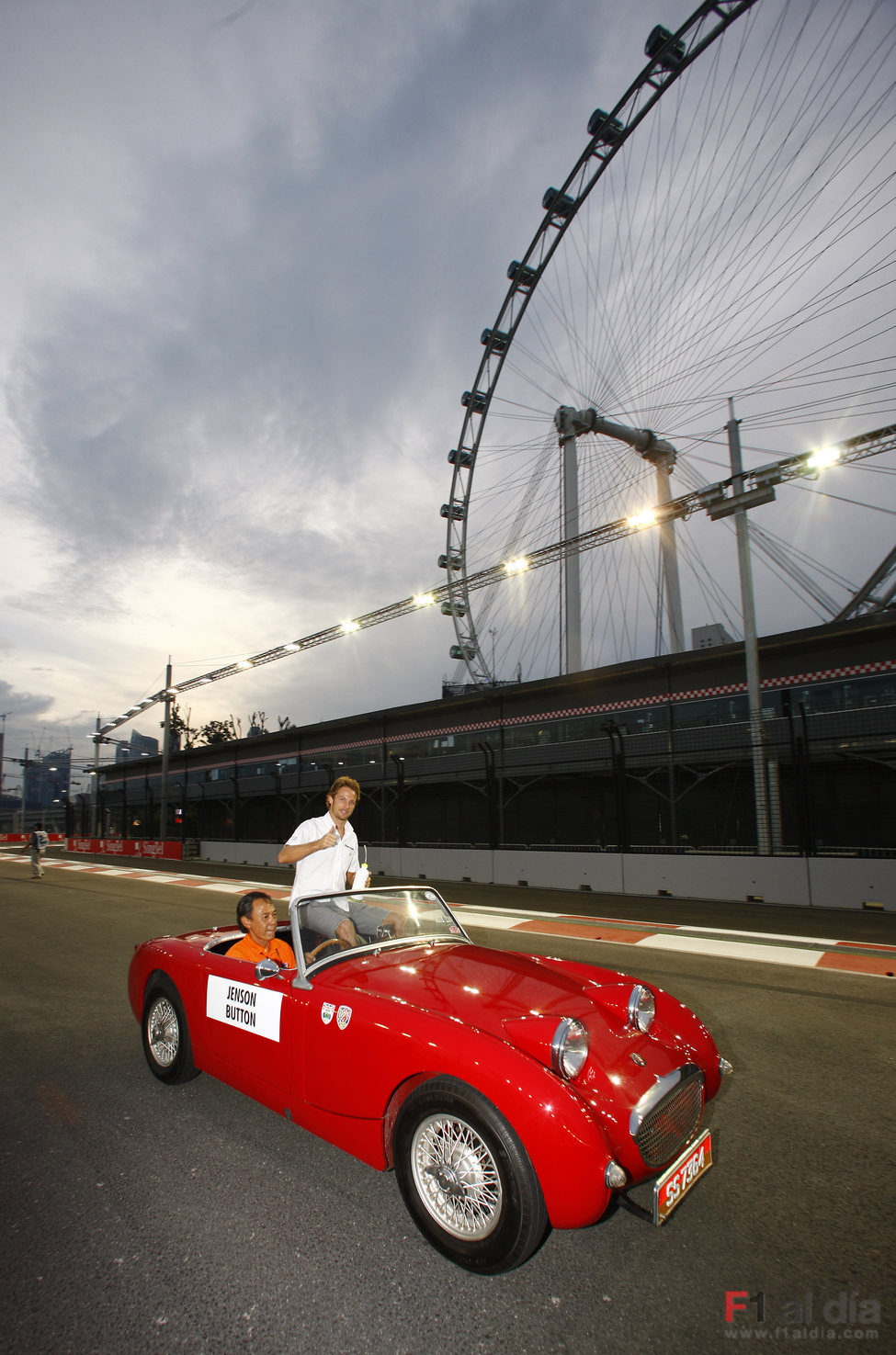 Button en Singapur