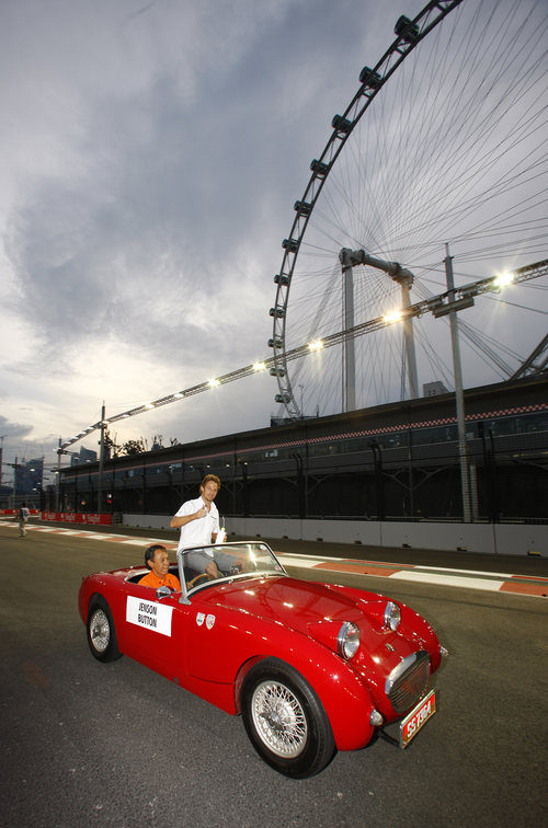 Button en Singapur