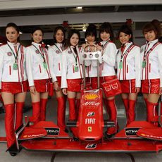 Las chicas de Ferrari