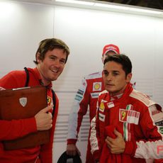 Fisichella y Smedley