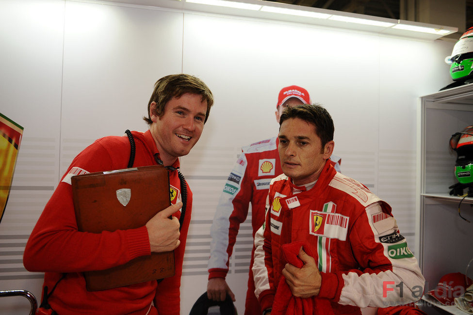 Fisichella y Smedley