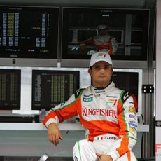 Liuzzi en el muro