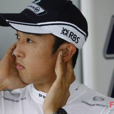 Nakajima en su GP