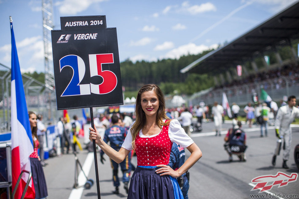 Pitbabe de Jean-Eric Vergne en Austria