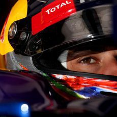 Mirada de Daniel Ricciardo