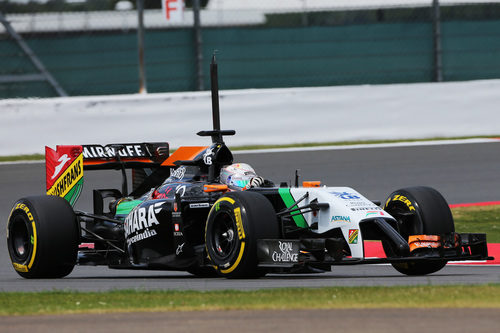 Dani Juncadella probando nuevos elementos