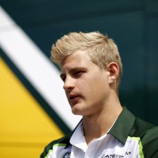 Marcus Ericsson atendió varias entrevistas