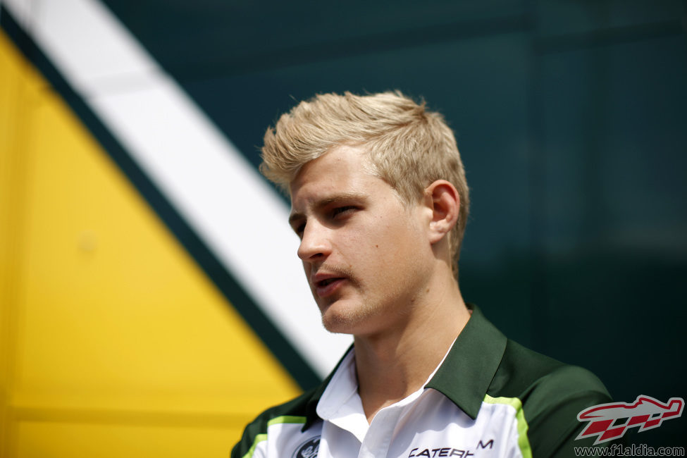 Marcus Ericsson atendió varias entrevistas