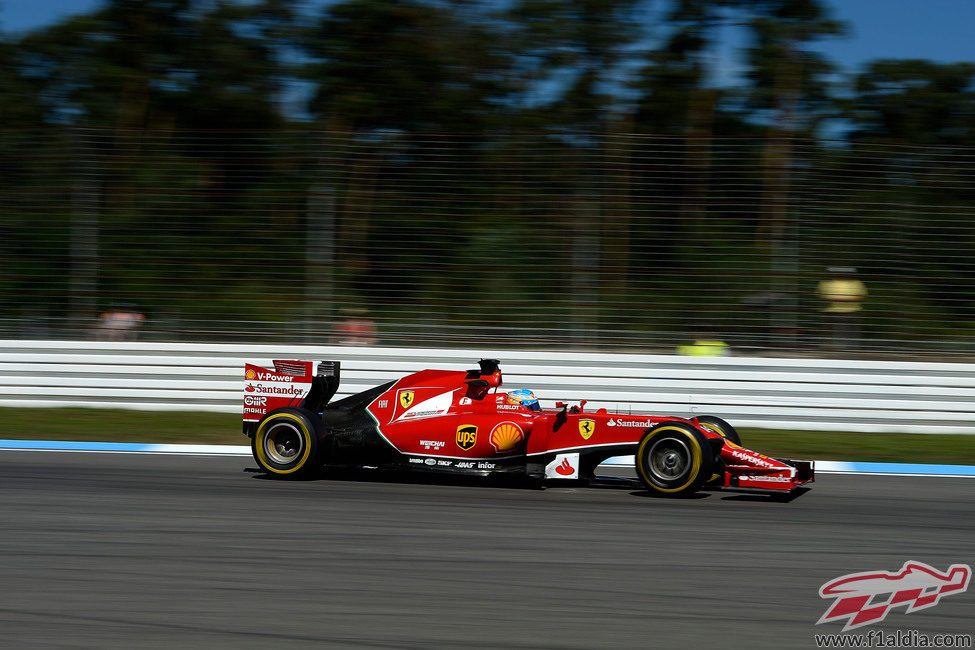 Fernando Alonso acaba satisfecho el día