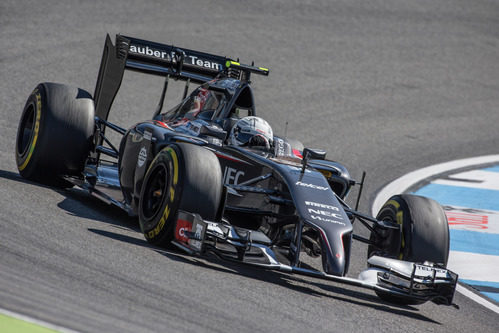 Giedo van der Garde en la primera sesión de entrenamientos libres