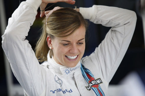 Susie Wolff preparada para subirse al FW36