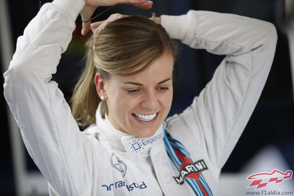 Susie Wolff preparada para subirse al FW36