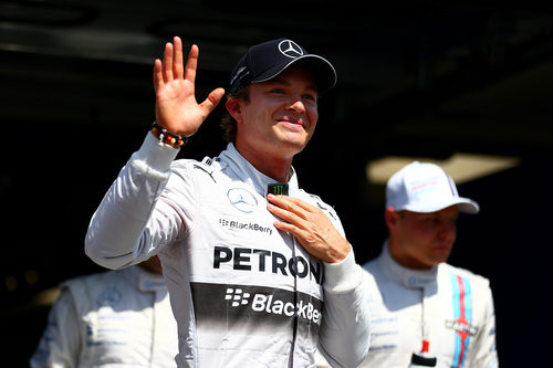 Nico Rosberg, el poleman en Alemania