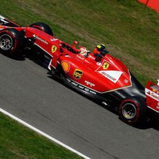 Kimi Räikkönen sufre una nueva decepción en el GP de Alemania 2014