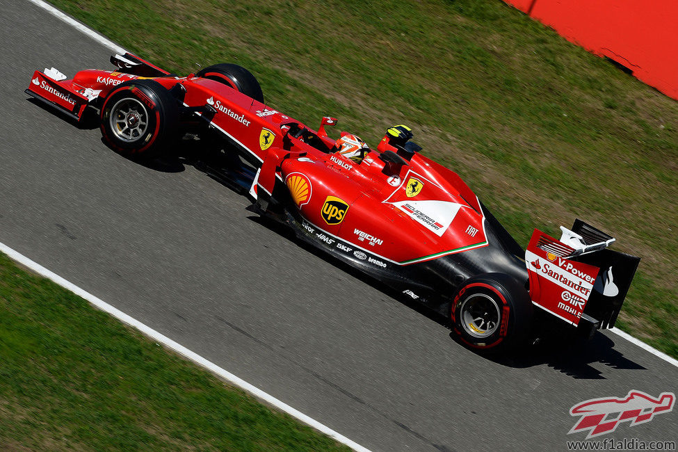 Kimi Räikkönen sufre una nueva decepción en el GP de Alemania 2014