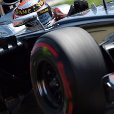 Kevin Magnussen fue el único McLaren en llegar a la Q3