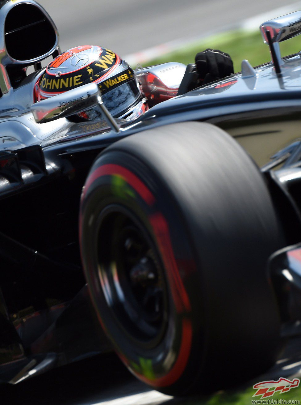 Kevin Magnussen fue el único McLaren en llegar a la Q3