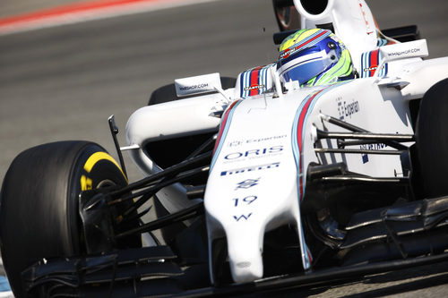 Buena posición de salida de Felipe Massa