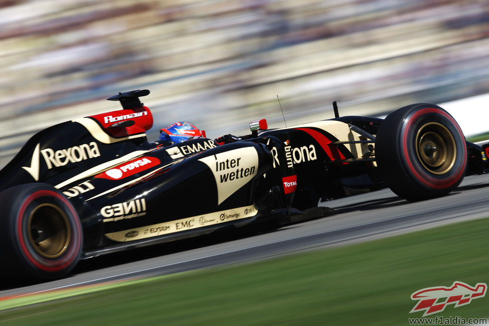 Romain Grosjean cree que las sensaciones no son del todo malas