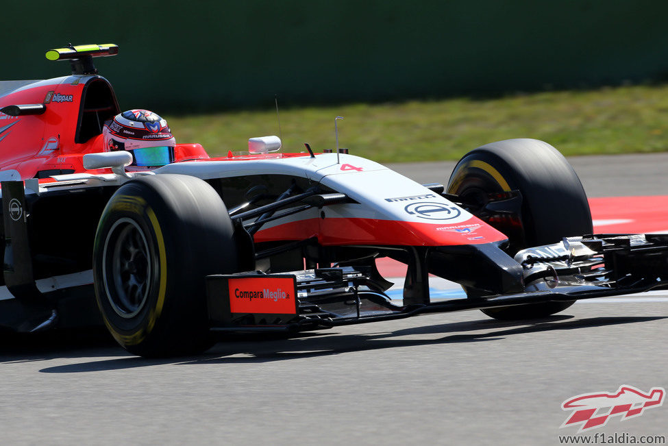 Max Chilton saldrá desde la 21º posición en la parrilla de salida