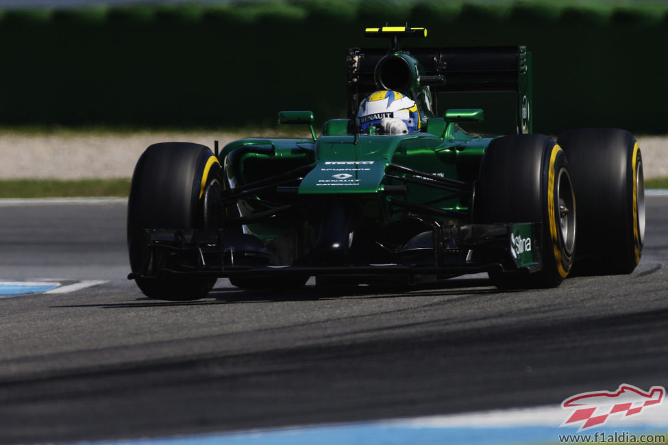 Marcus Ericsson ha sufrido un problema hidráulico