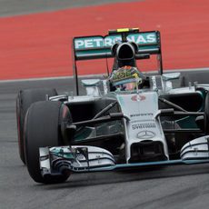 Nico Rosberg dominó el GP de Alemania