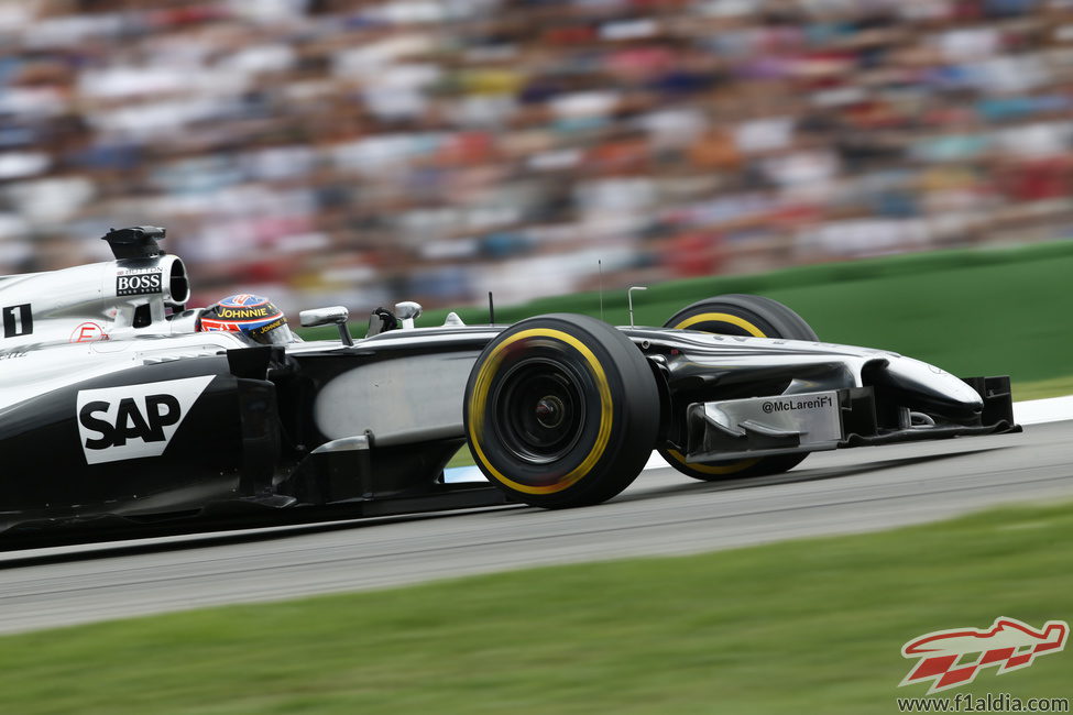 Dos puntos para Jenson Button en Alemania
