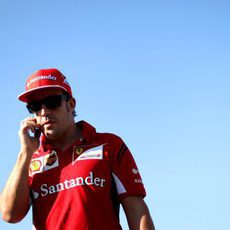 Fernando Alonso llega al Hungaroring
