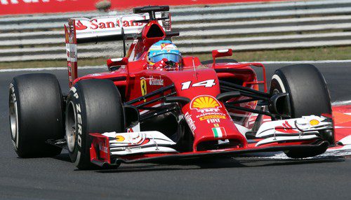 Mucho sobreviraje en el coche de Fernando Alonso