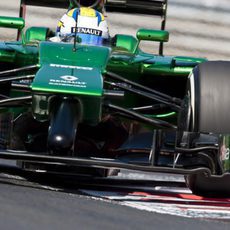 Marcus Ericsson progresó durante el día