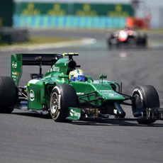 Subviraje y sobreviraje para Marcus Ericsson