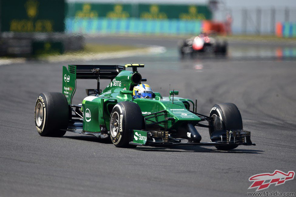 Subviraje y sobreviraje para Marcus Ericsson