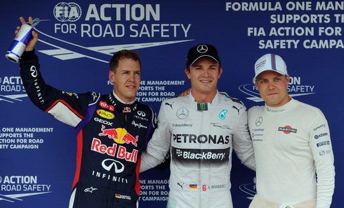 Rosberg, Bottas y Vettel, los más rápidos en el Hungaroring