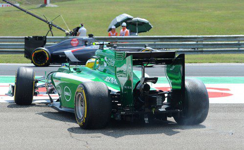 Salida de pista de Marcus Ericsson en los Libres 3