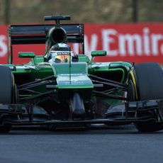 Kamui Kobayashi no pudo pelear por la Q2