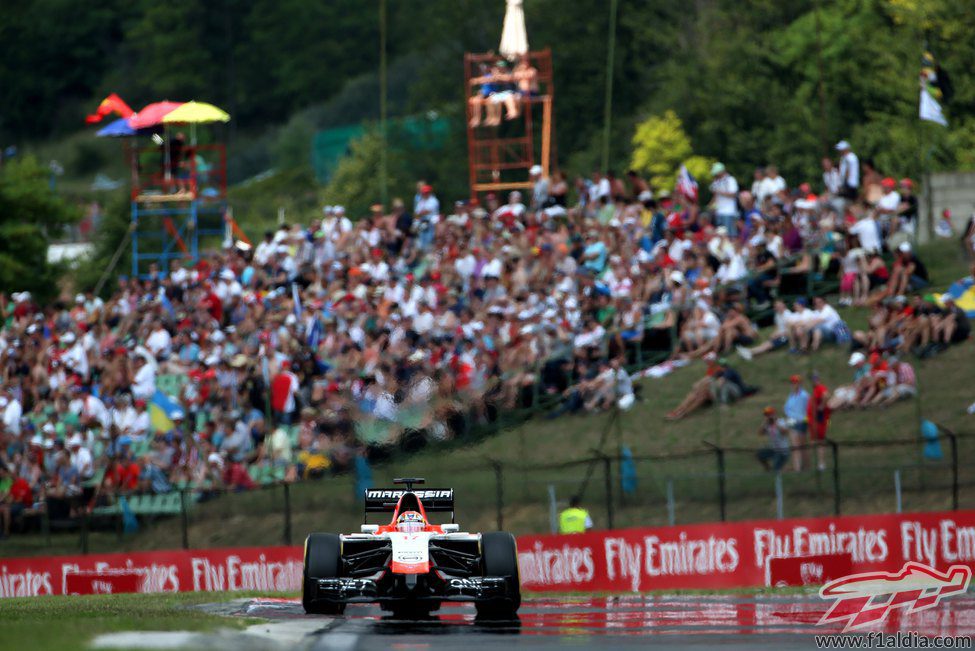 Jules Bianchi logra la 16ª posición