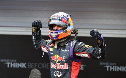 Daniel Ricciardo consigue la victoria en Hungría