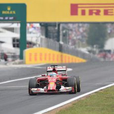 Fernando Alonso alargó su última tanda