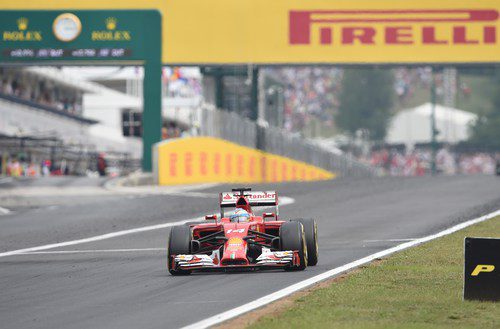 Fernando Alonso alargó su última tanda