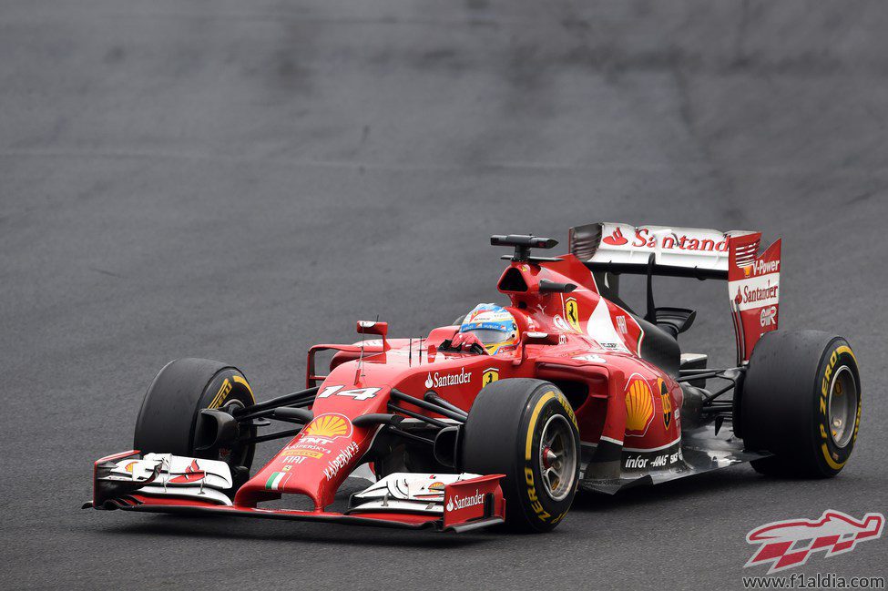 Fernando Alonso lideró gran parte del GP de Hungría