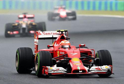 Sexta plaza de Kimi Räikkönen en el Hungaroring