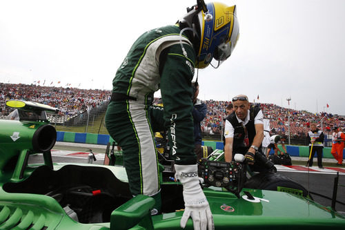 Marcus Ericsson se mete en su CT05