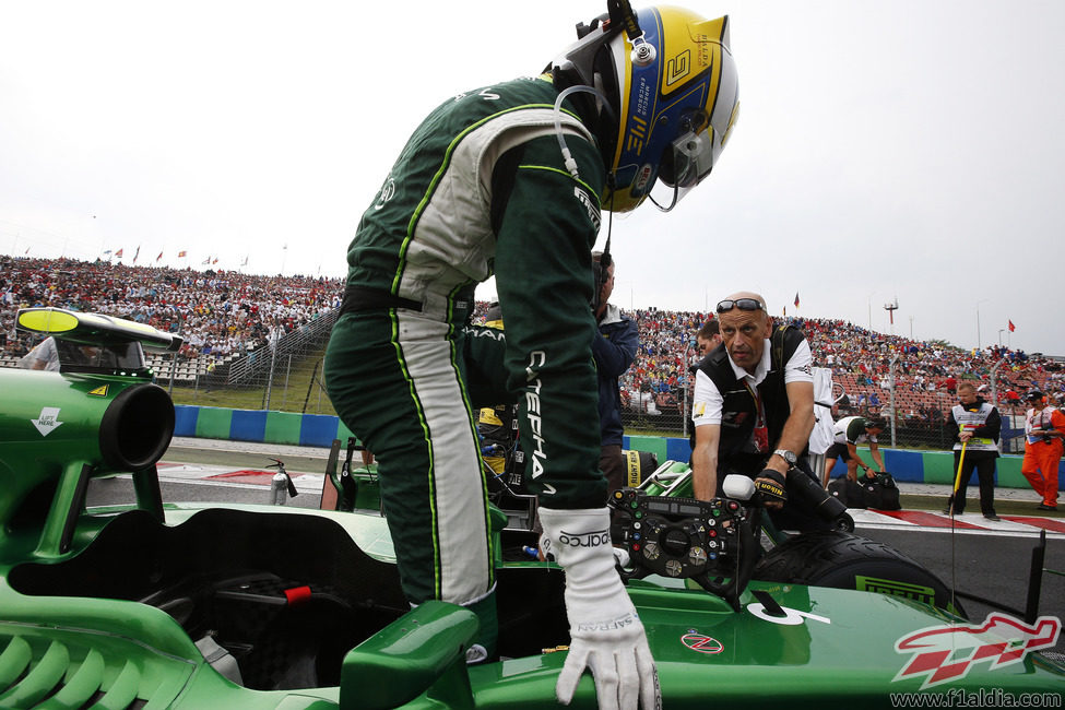 Marcus Ericsson se mete en su CT05