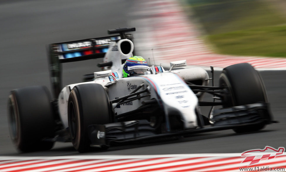 Felipe Massa termina contento el GP de Hungría