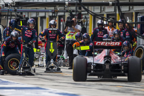 Jean-Eric Vergne haciendo su última parada