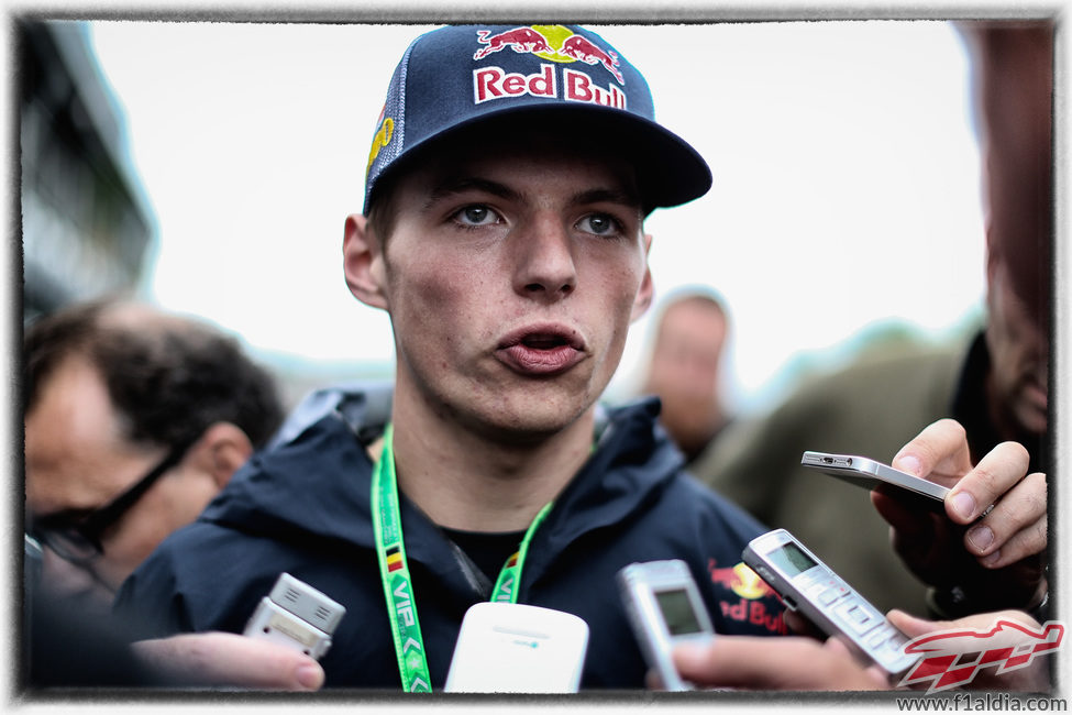 Max Verstappen capta la atención de la prensa