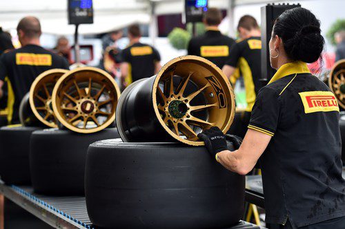 Pirelli prepara las llantas y neumáticos en Spa
