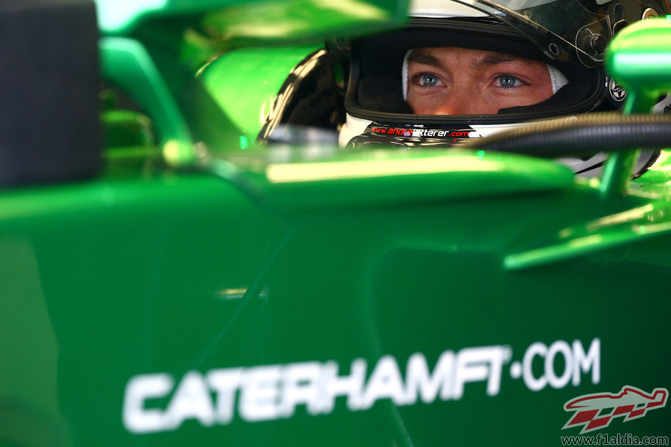 André Lotterer se estrena en F1 con Caterham