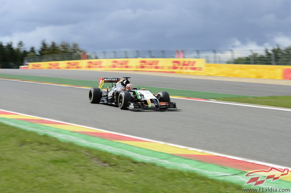 Nico Hülkenberg completa los entrenamientos en Spa